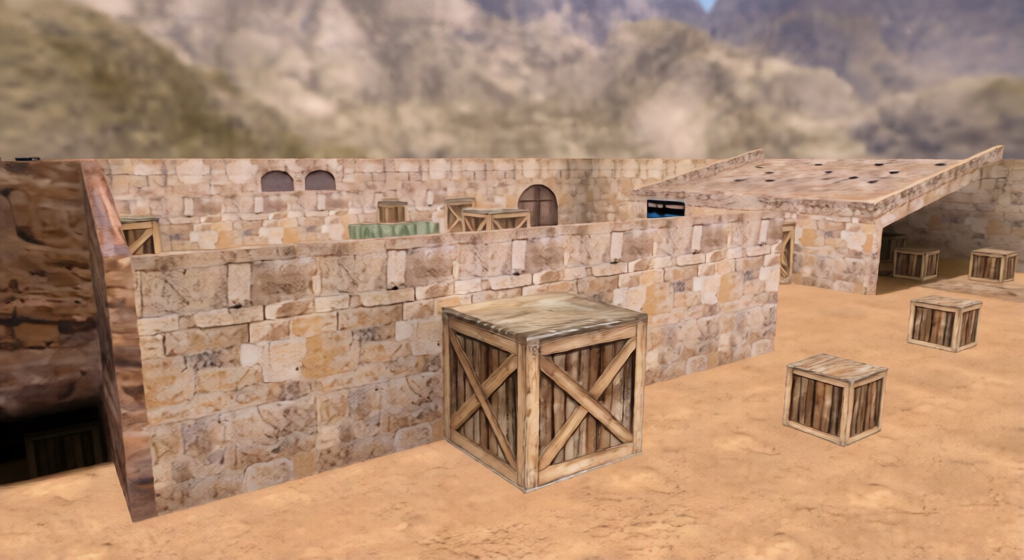 aim_aka_rambo — Counter-Strike 1.6 Aim Arena map