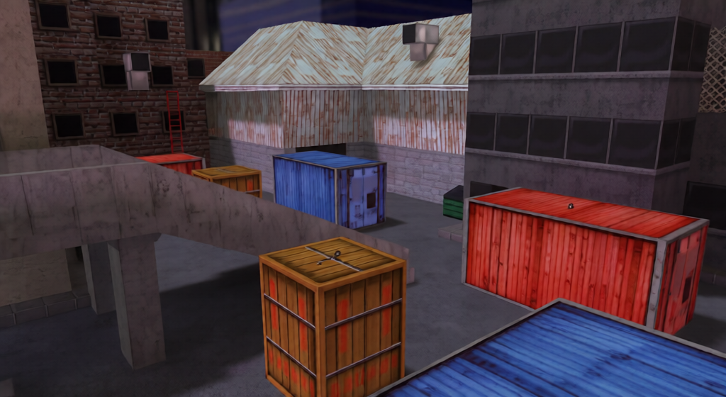 aim_assault_puff — Counter-Strike 1.6 Aim Arena map