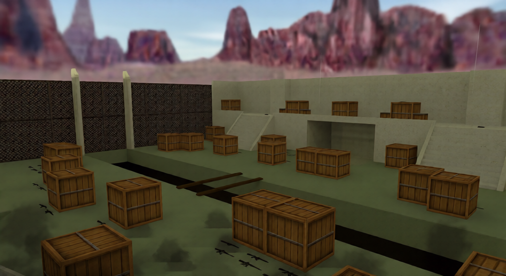 aim_at_boxes — Counter-Strike 1.6 Aim Arena map