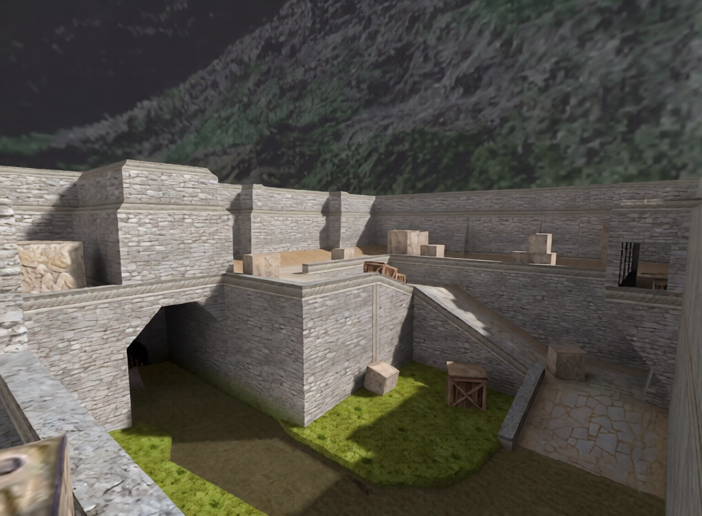 aim_aztec — Counter-Strike 1.6 Aim Arena map