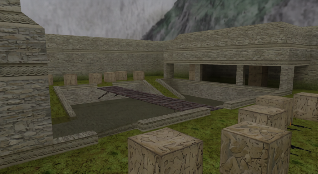 aim_brucke — Counter-Strike 1.6 Aim Arena map
