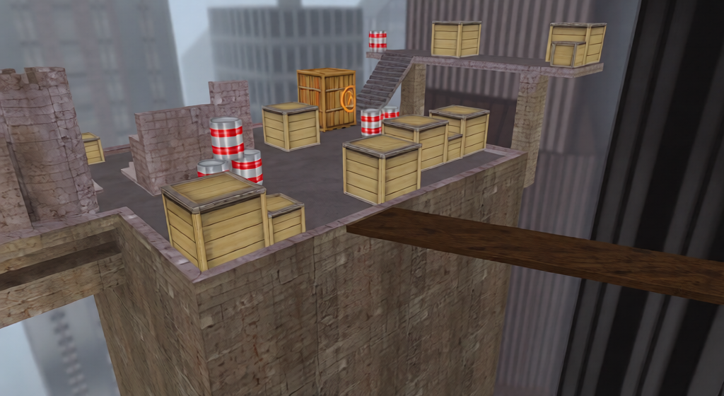aim_crazyjump3 — Counter-Strike 1.6 Aim Arena map