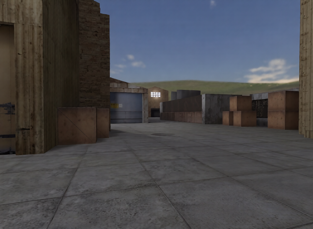 aim_cseesti_day — Counter-Strike 1.6 Aim Arena map