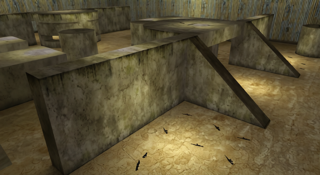 aim_dry — Counter-Strike 1.6 Aim Arena map
