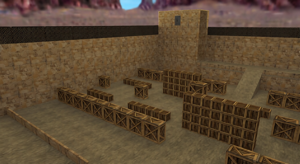 aim_duster — Counter-Strike 1.6 Aim Arena map