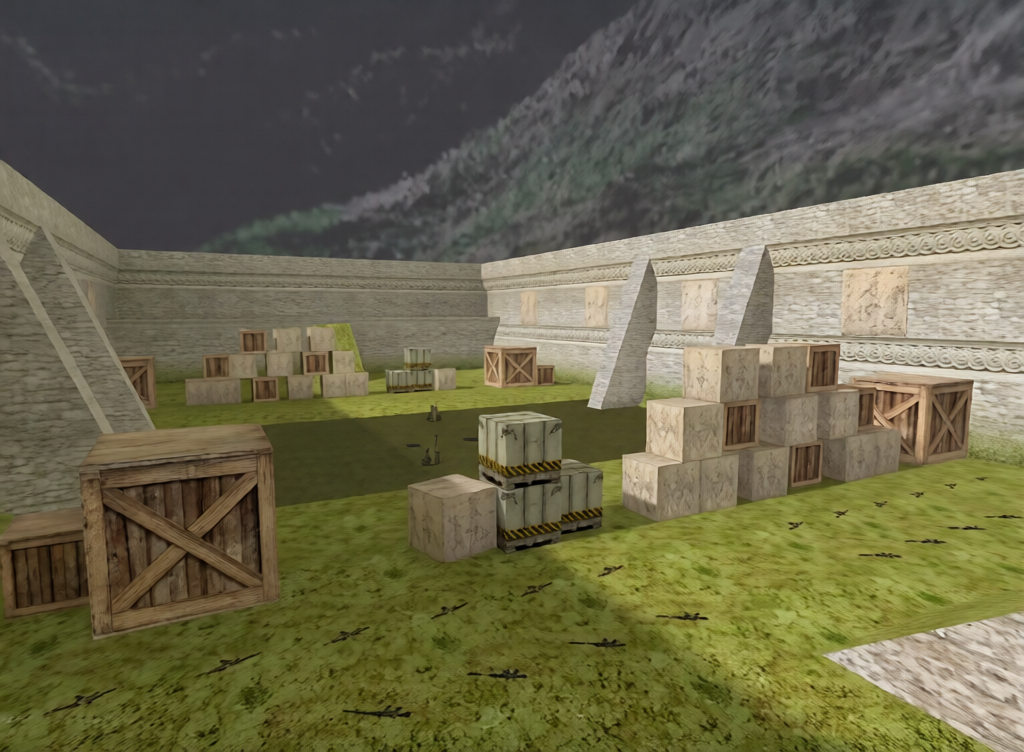 aim_headshot2 — Counter-Strike 1.6 Aim Arena map
