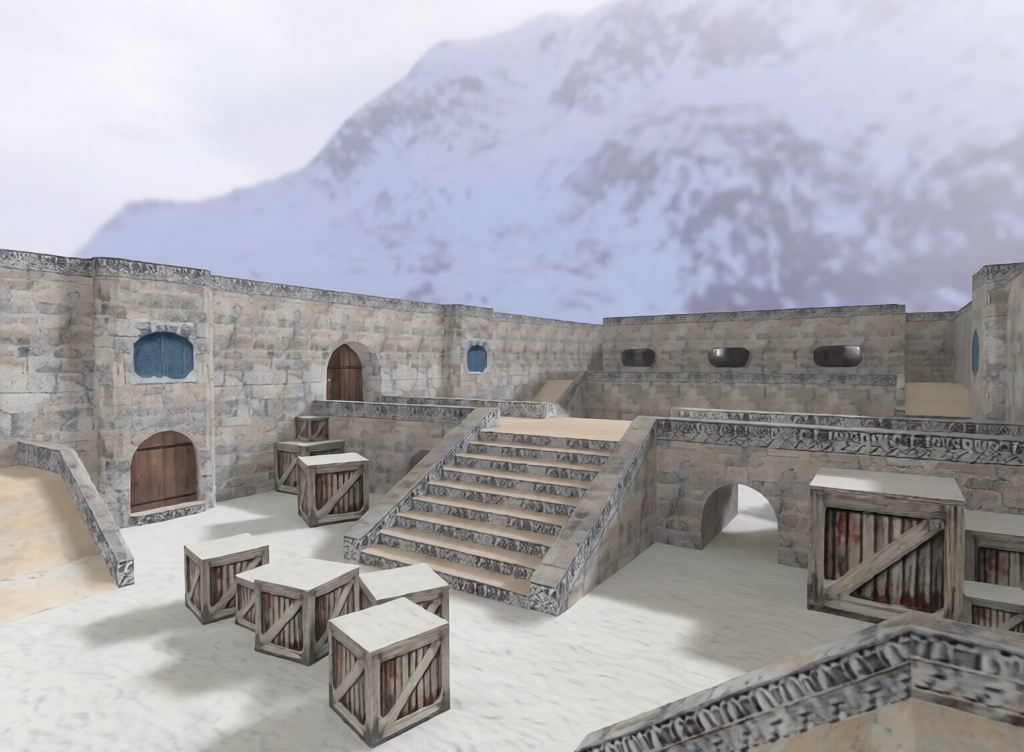 aim_icemax — Counter-Strike 1.6 Aim Arena map