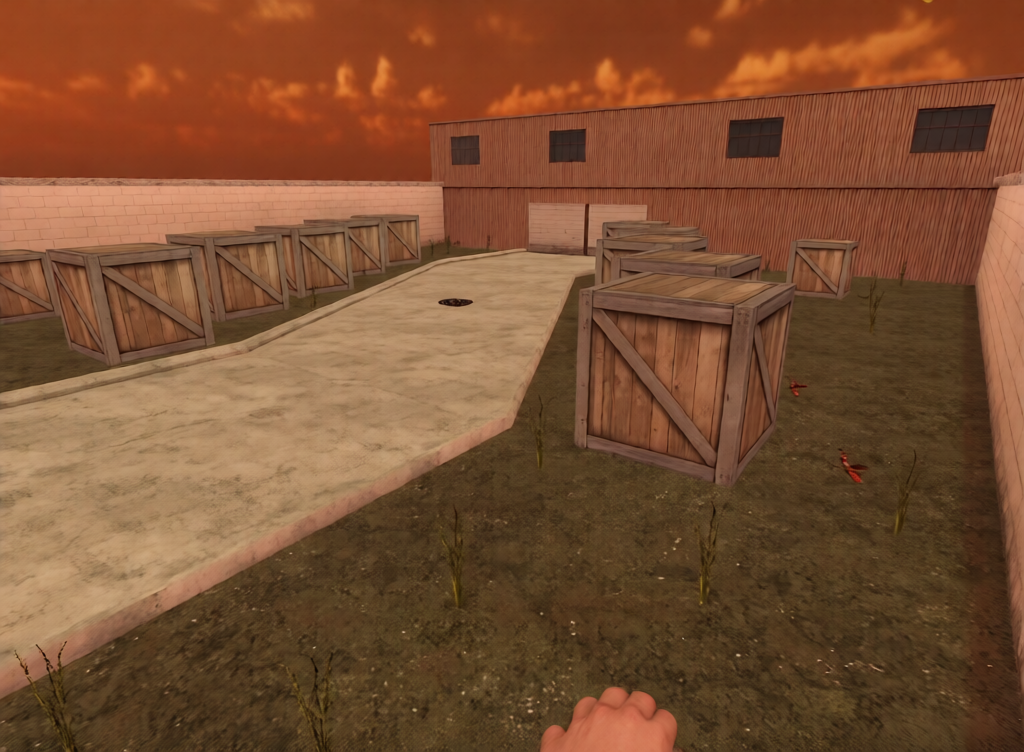 aim_industrial — Counter-Strike 1.6 Aim Arena map