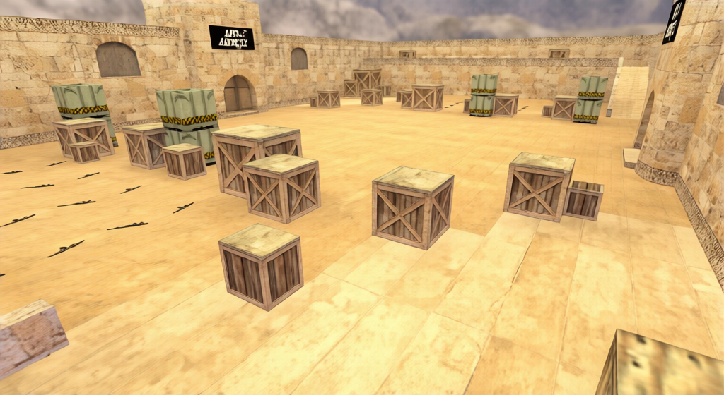aim_map-arena7 — Counter-Strike 1.6 Aim Arena map