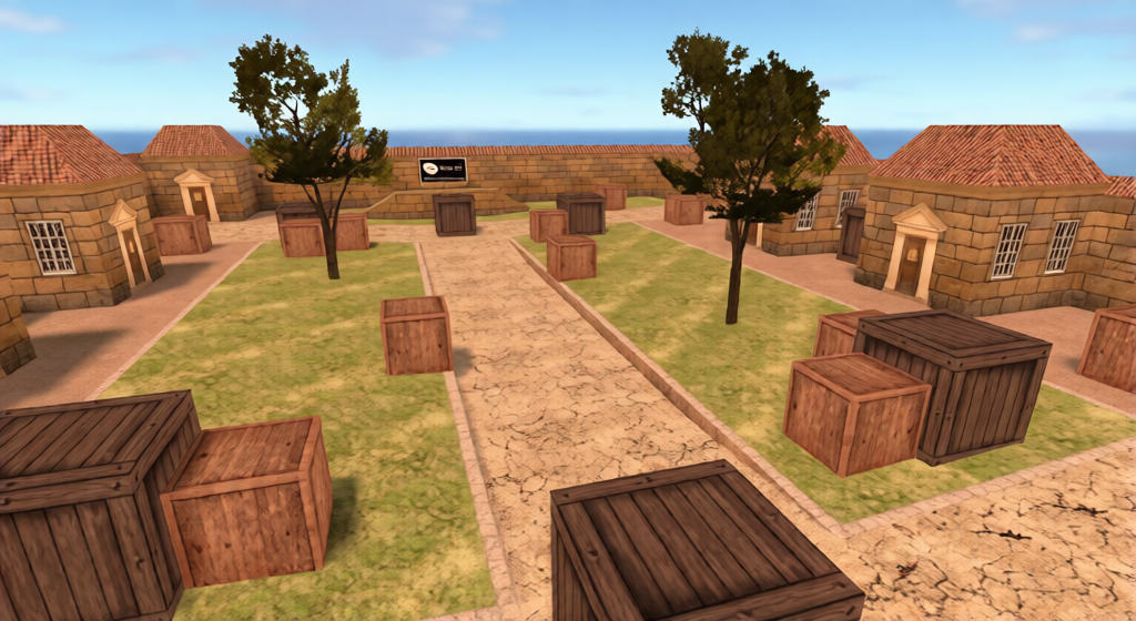 aim_map2009 — Counter-Strike 1.6 Aim Arena map