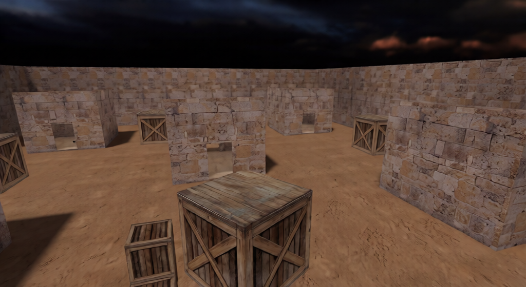 aim_map_deagle — Counter-Strike 1.6 Aim Arena map