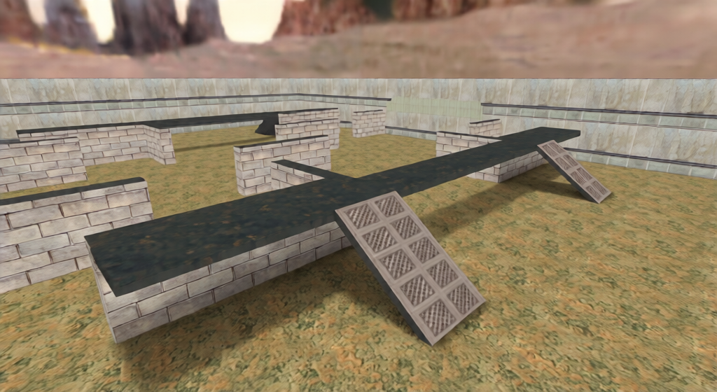 aim_map_usp — Counter-Strike 1.6 Aim Arena map