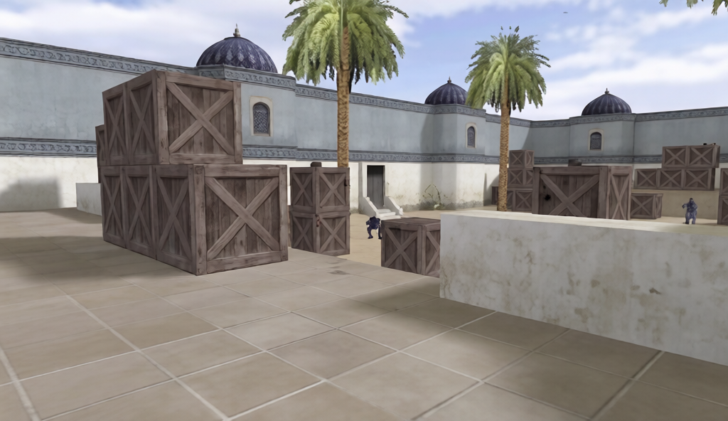 aim_mortaldust — Counter-Strike 1.6 Aim Arena map