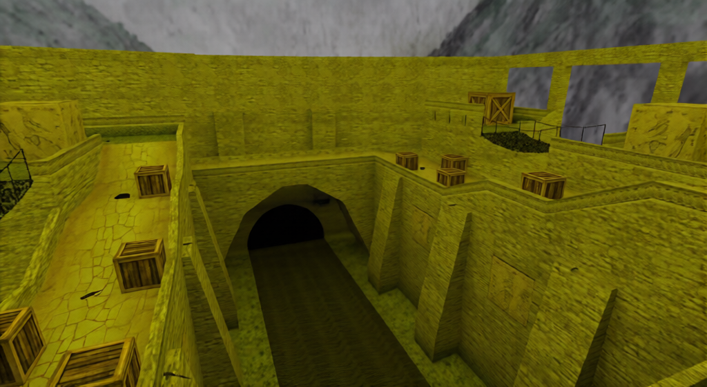 aim_mp5 — Counter-Strike 1.6 Aim Arena map