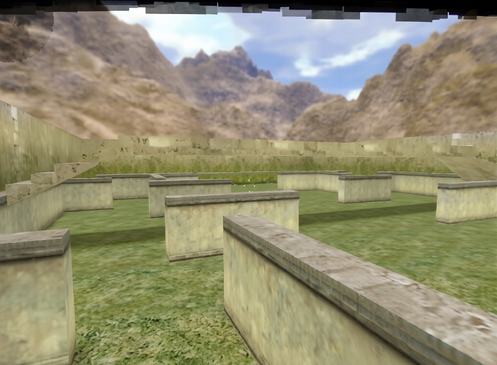 aim_pistols — Counter-Strike 1.6 Aim Arena map