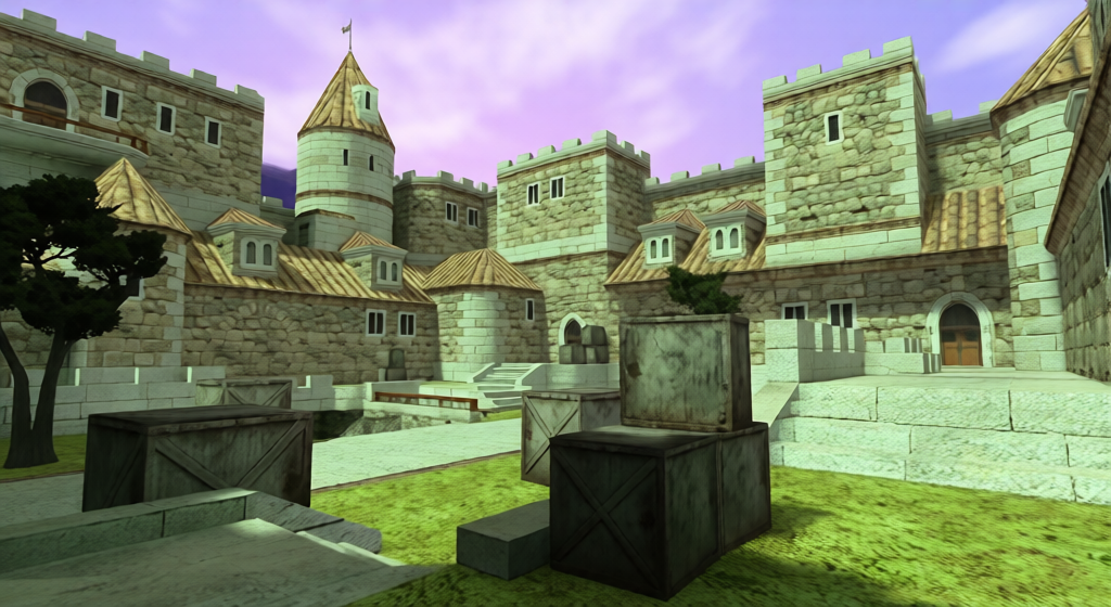aim_realcastle — Counter-Strike 1.6 Aim Arena map