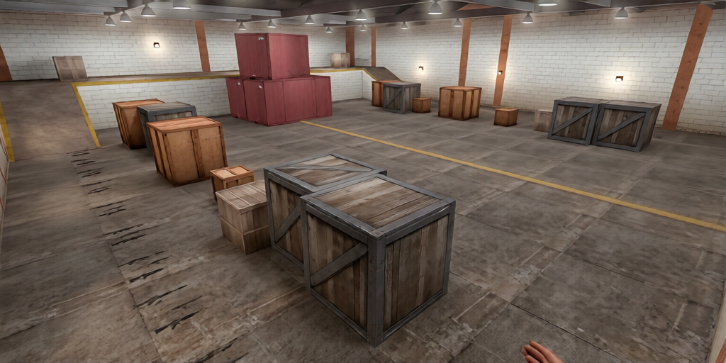 aim_redline_dg — Counter-Strike 1.6 Aim Arena map