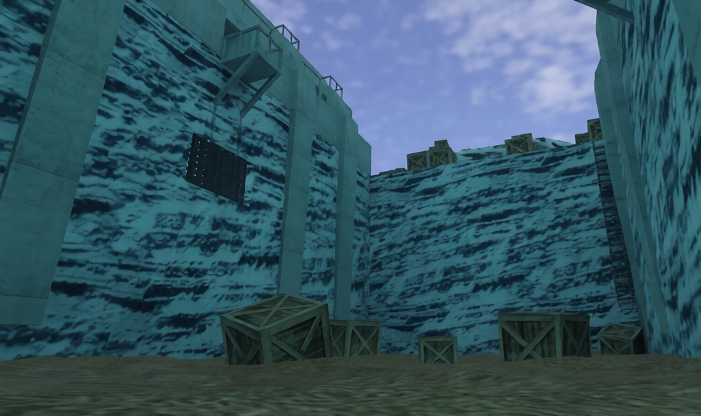 aim_snow — Counter-Strike 1.6 Aim Arena map