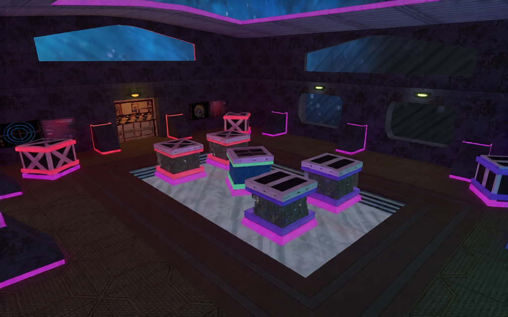aim_spaceplace2 — Counter-Strike 1.6 Aim Arena map