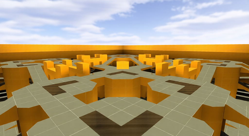 aim_texture_maze — Counter-Strike 1.6 Aim Arena map