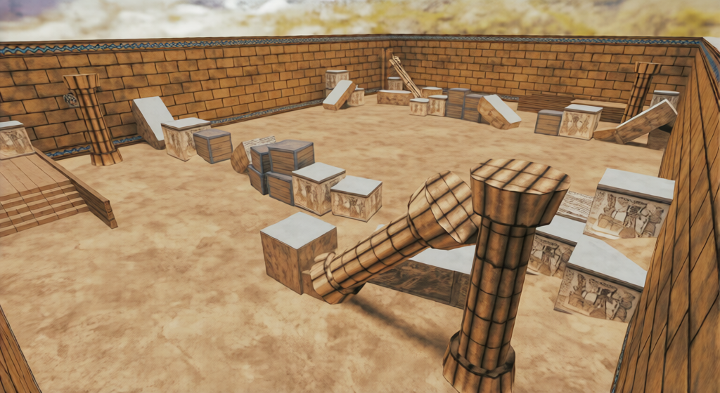aim_tomb — Counter-Strike 1.6 Aim Arena map