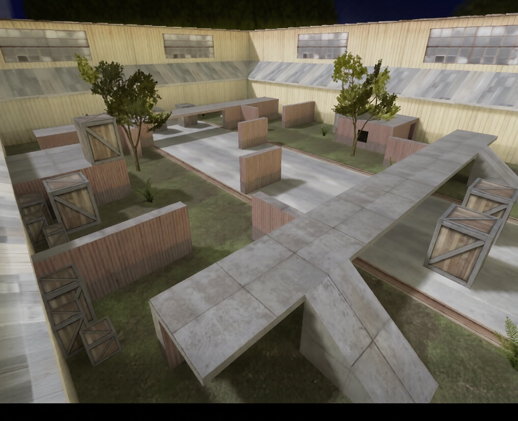 aim_usp_glock_forge — Counter-Strike 1.6 Aim Arena map