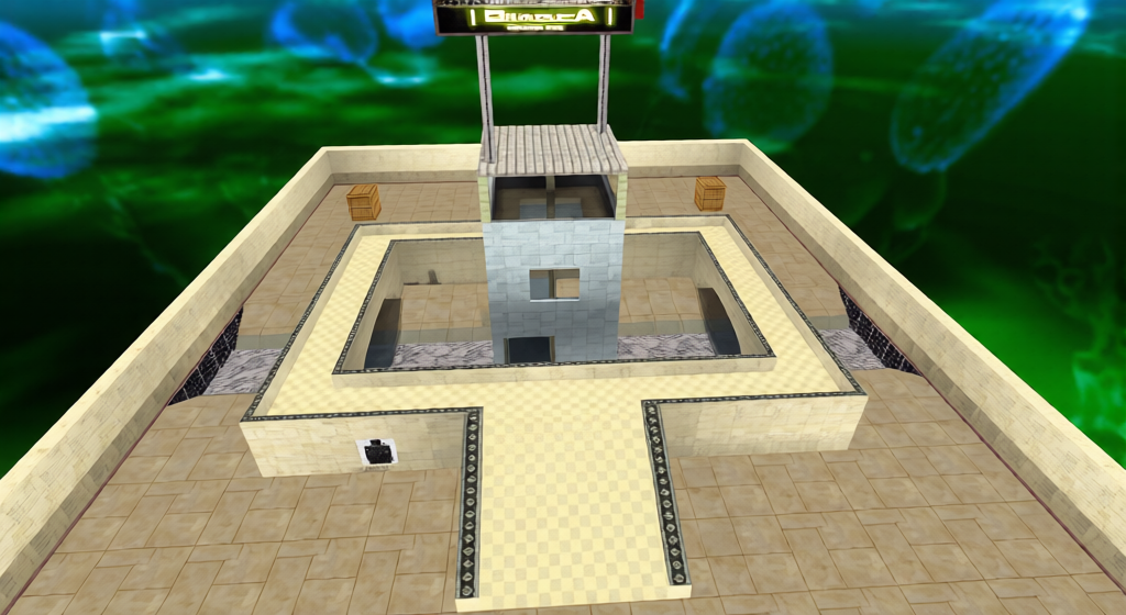 awp_1_cp — Counter-Strike 1.6 Aim Arena map