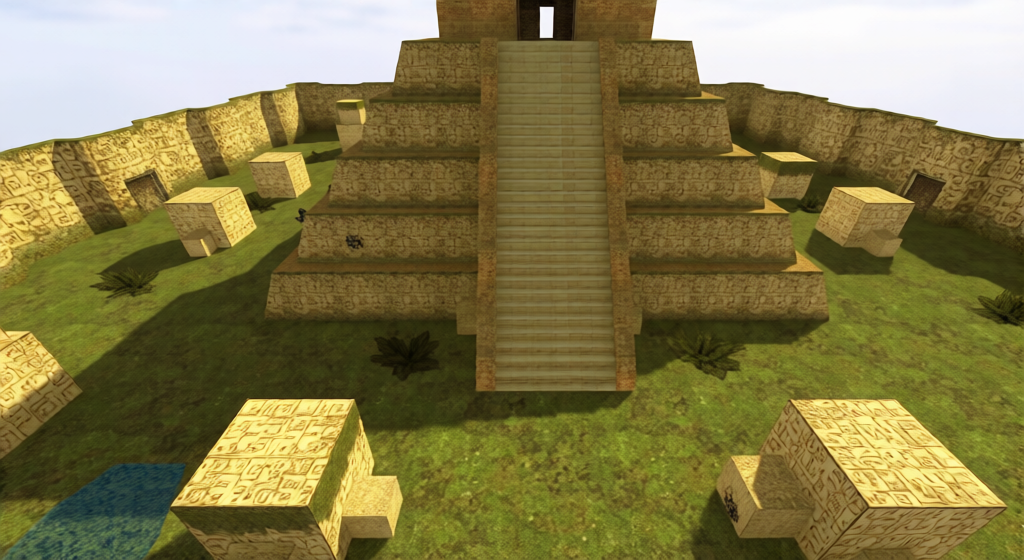 awp_aztec — Counter-Strike 1.6 Aim Arena map