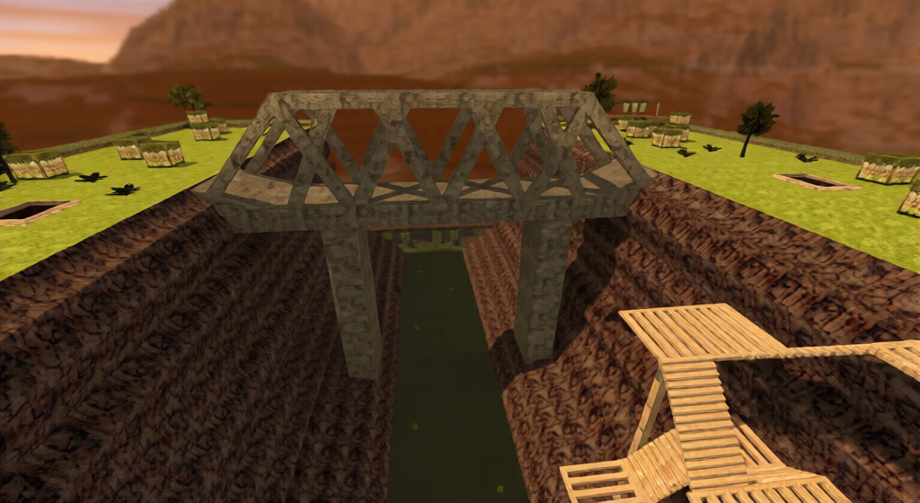 awp_bridge_battle — Counter-Strike 1.6 Aim Arena map