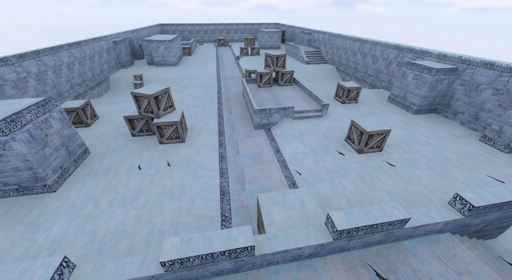 awp_cold — Counter-Strike 1.6 Aim Arena map