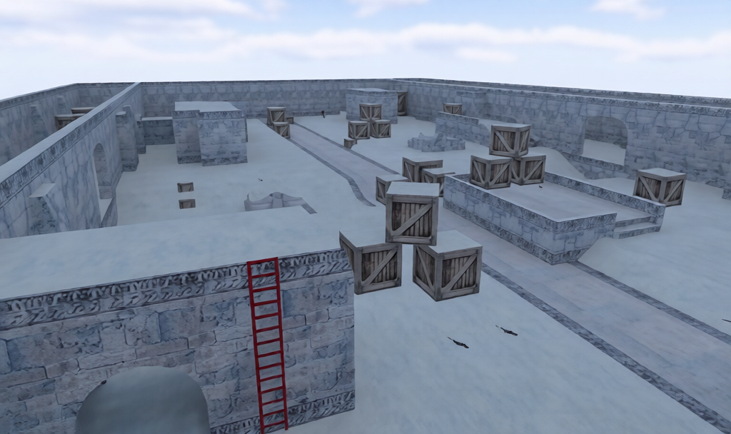 awp_cold2 — Counter-Strike 1.6 Aim Arena map