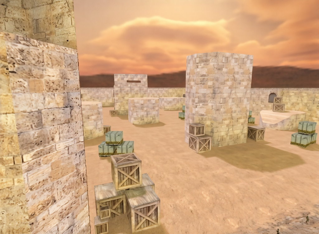 awp_dust_2012 — Counter-Strike 1.6 Aim Arena map