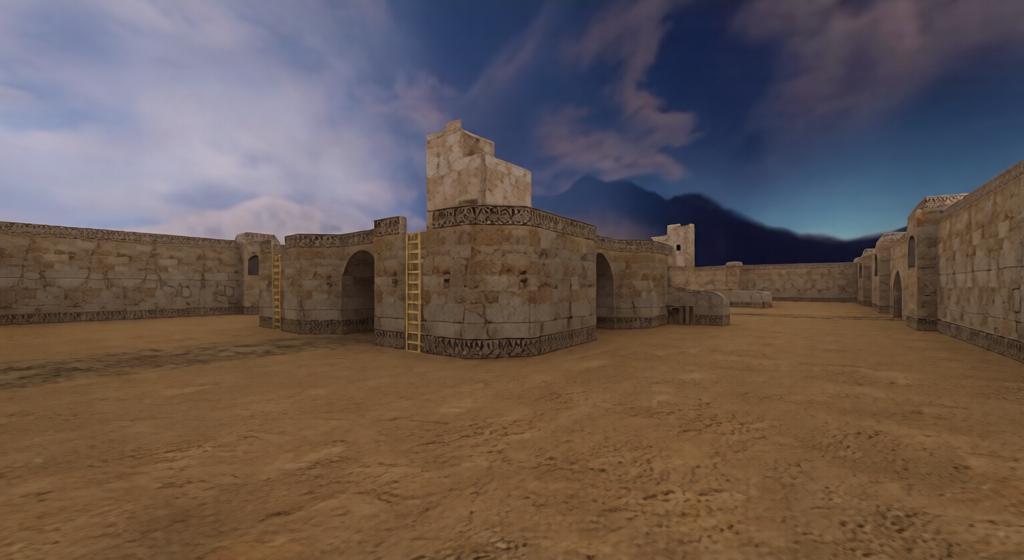 awp_duster — Counter-Strike 1.6 Aim Arena map