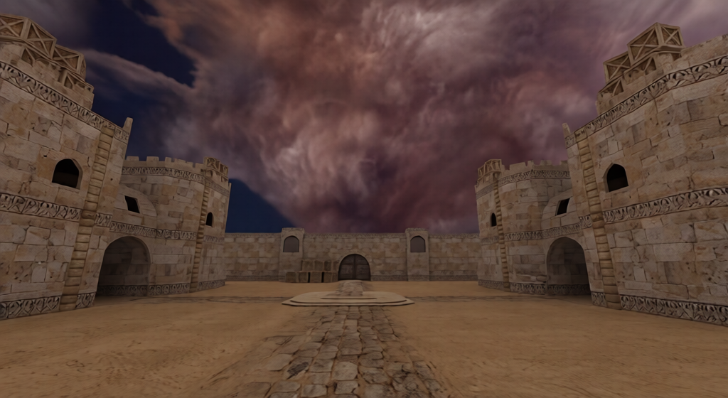 awp_duster_2 — Counter-Strike 1.6 Aim Arena map