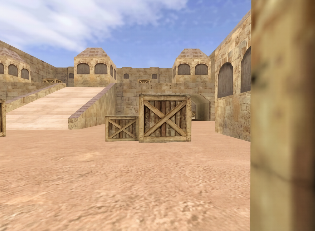 awp_dustworld_india — Counter-Strike 1.6 Aim Arena map
