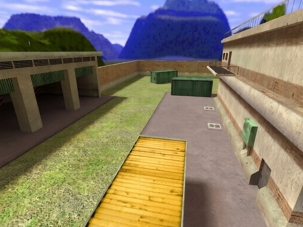 awp_greenplace — Counter-Strike 1.6 Aim Arena map