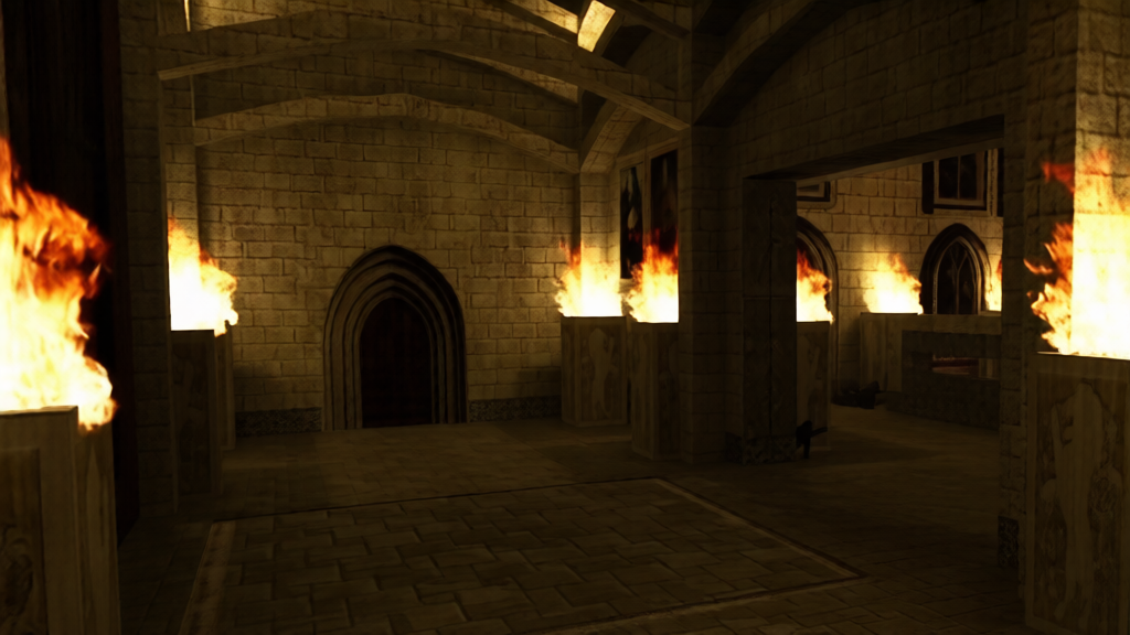 awp_hall_tkl — Counter-Strike 1.6 Aim Arena map