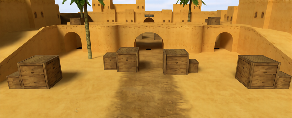 awp_heat — Counter-Strike 1.6 Aim Arena map