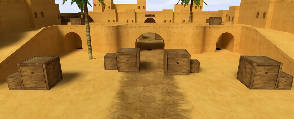 awp_heat_v2 — Counter-Strike 1.6 Aim Arena map
