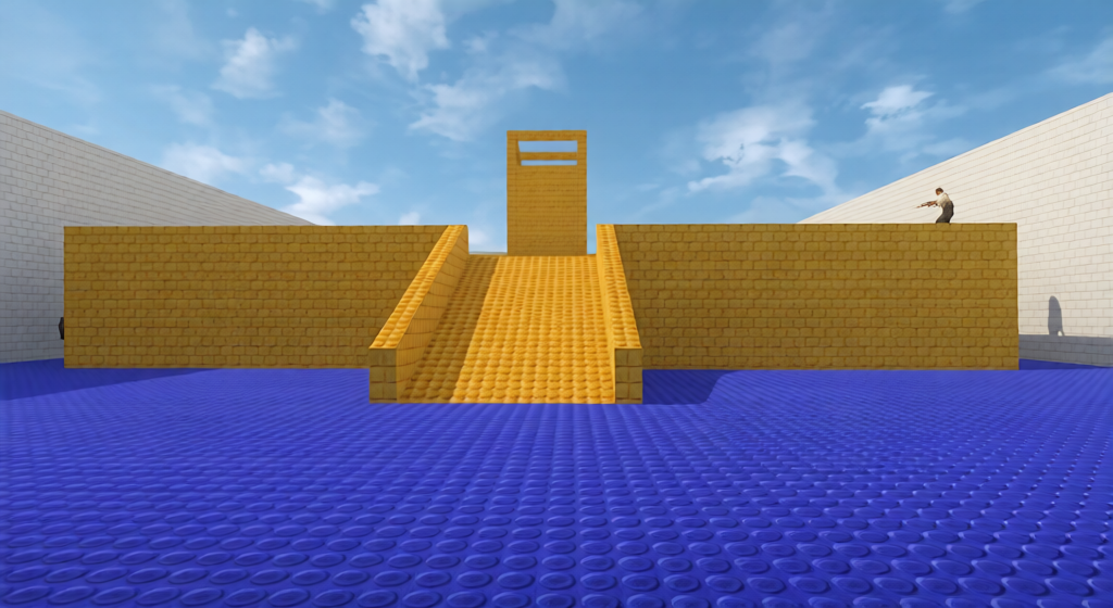 awp_lego_2_go_d — Counter-Strike 1.6 Aim Arena map