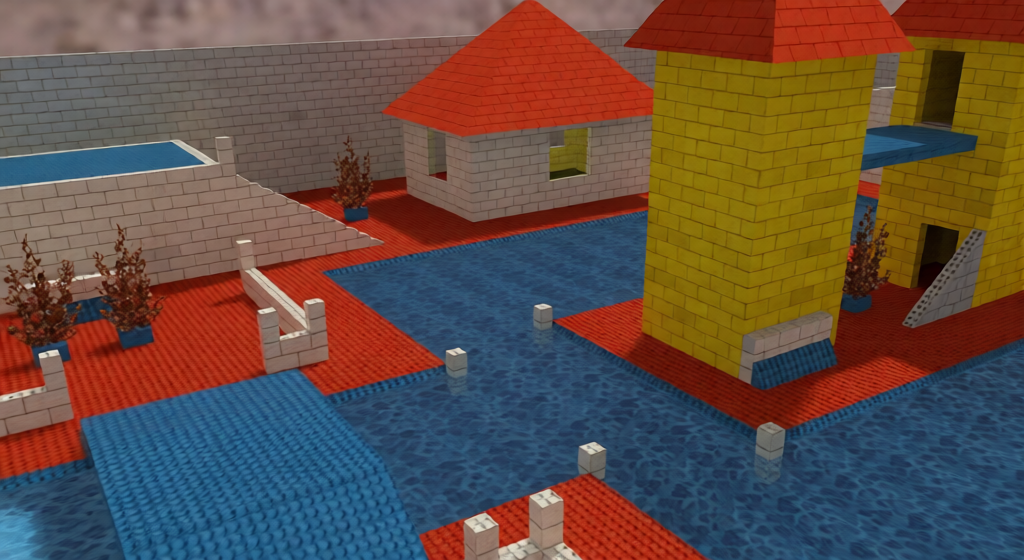 awp_lego_9 — Counter-Strike 1.6 Aim Arena map