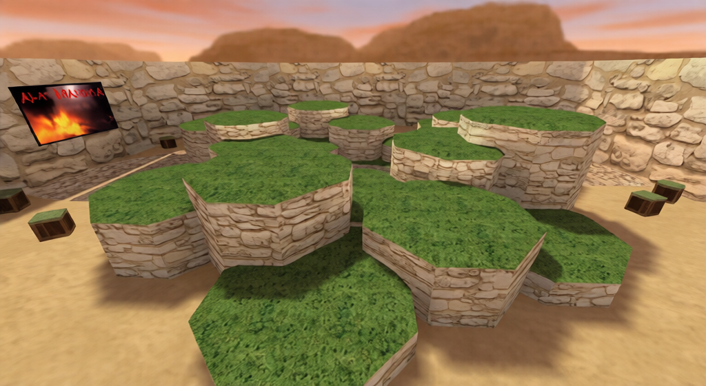 awp_masaka — Counter-Strike 1.6 Aim Arena map