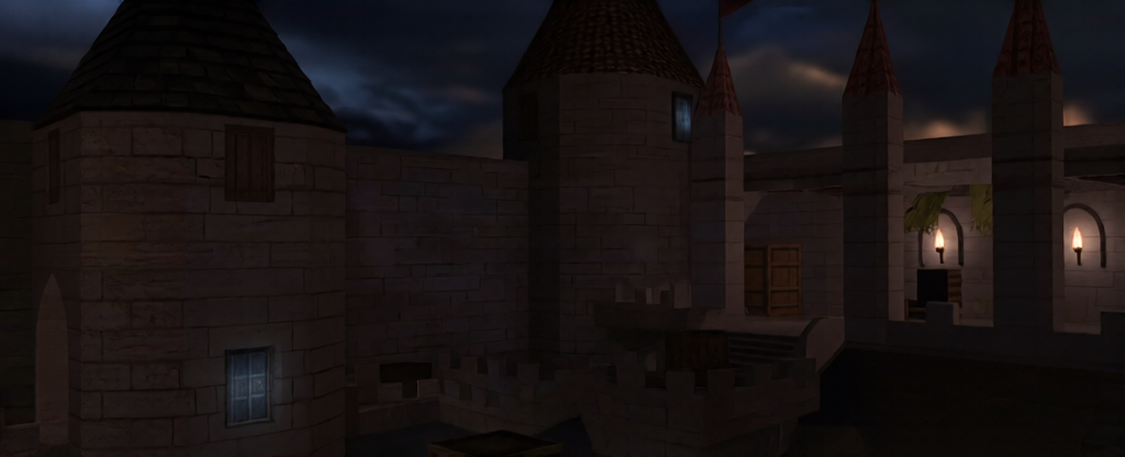 awp_night_castle — Counter-Strike 1.6 Aim Arena map