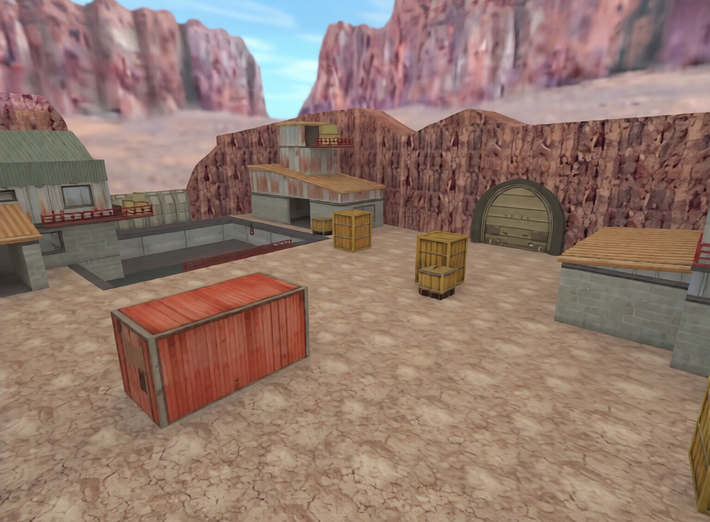 awp_nuke — Counter-Strike 1.6 Aim Arena map