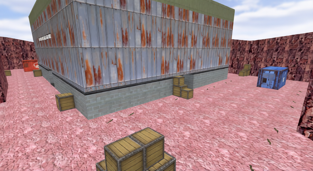 awp_nuke_fun — Counter-Strike 1.6 Aim Arena map