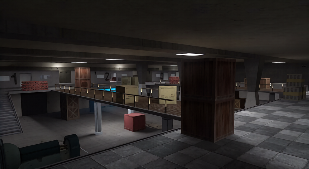 awp_rooms — Counter-Strike 1.6 Aim Arena map
