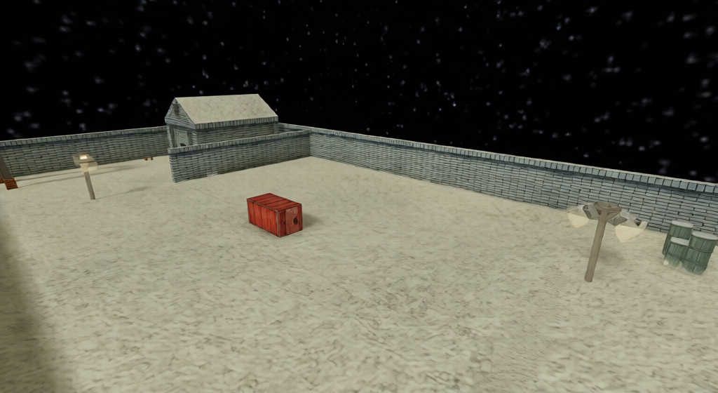 awp_snowfun — Counter-Strike 1.6 Aim Arena map