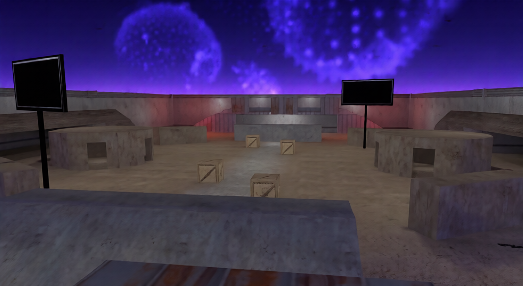 awp_space — Counter-Strike 1.6 Aim Arena map