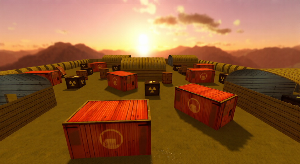 awp_sprint — Counter-Strike 1.6 Aim Arena map