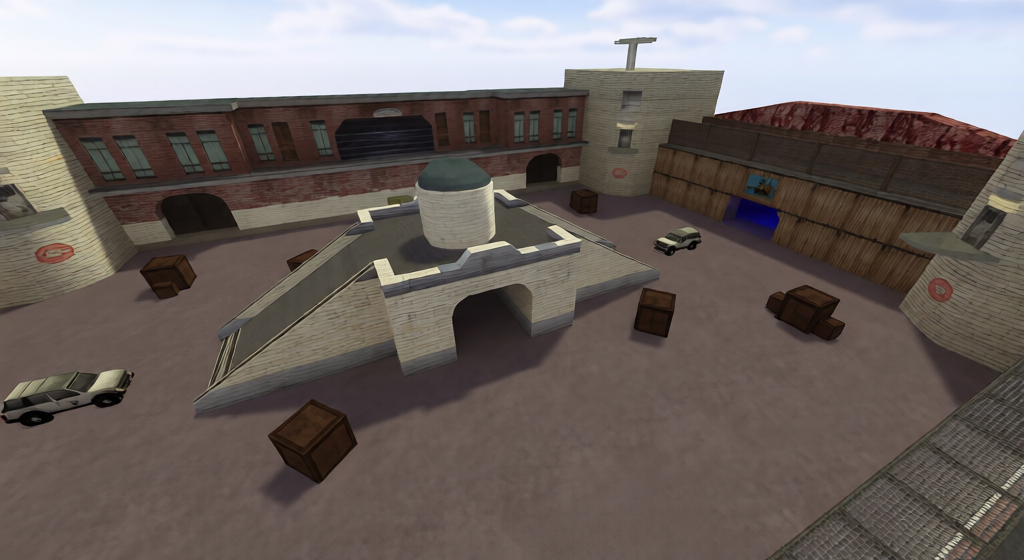 awp_strikezone — Counter-Strike 1.6 Aim Arena map